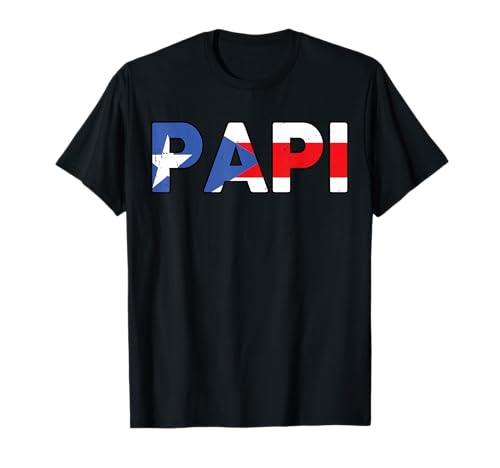Papi Puerto Rico Papá Hombres Puerto Rico Camiseta