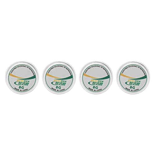 Image of Soldering Iron Tip Resurrection Paste 4Pcs Soldering Tip Refresher Paste Tin Powder Resurrection Paste for Oxide Solder Iron 8g Tips (8g)