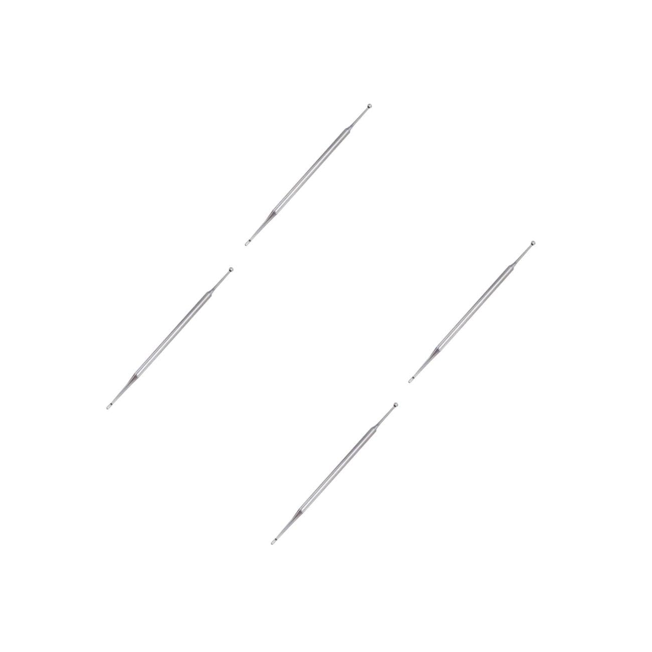 Homoyoyo 4 Stück Akupunkturstift aus Handheld Massagegerät für Reflexzonenmassage Schmerzlindern Tragbar für Tägliche Anwendung für Zuhause und Unterwegs