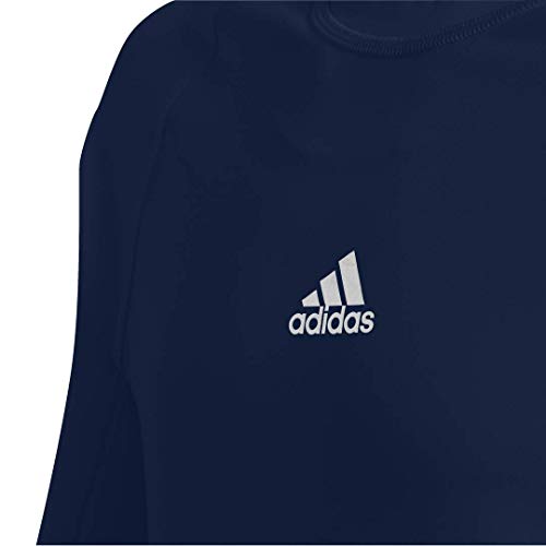 adidas unisex-youth Football Tee Dark Blue Large3