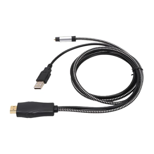 Convertidor de óptico ASHATA 192 KHz y extractor de sonido HDMI eARC ARC para TV 5