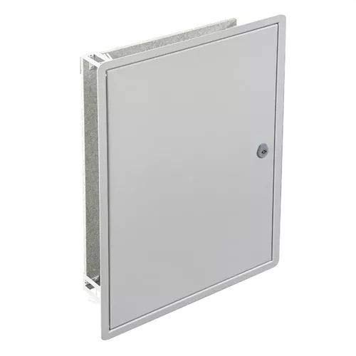 IDE AE7050 IP33 Registro Secundarios de Empotrar con Laterales Abiertos, Blanco, 745mm x 545mm x 150mm
