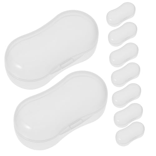 GLEAVI Toothbrush Storage Box for Dogs Cats 20pcs Kitten Tooth Finger Wipes Storage Pet Supply Portable Easy to Clean Lightweight Material