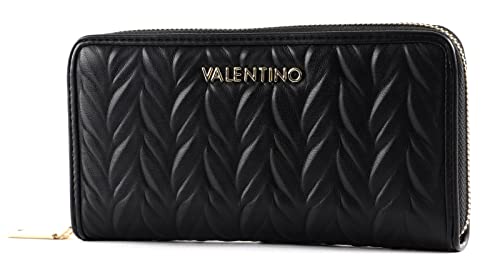 Valentino Sunny RE Zip Around Geldbörse für Damen, Schwarz,...