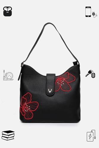 Image of Women Black Casual Sling Bag