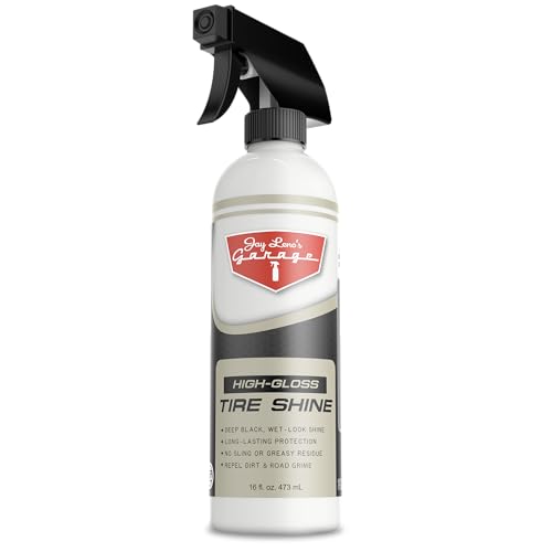 Jay Leno's Garage Tire Shine Delivers long-lasting High Gloss with a Deep Black...