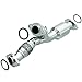 MagnaFlow Direct-Fit Catalytic Converter HM Grade Federal/EPA Compliant 93351 - Stainless Steel 2in Main Piping, 19.5in Overall Length, No O2 Sensor - Supra/SC300/GC300 HM Replacement