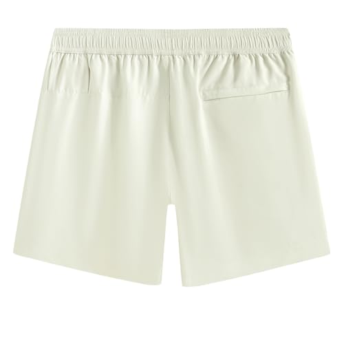 Image of maamgic Mens 5 inch Gym Running Shorts for Men 2 in 1 Quick Dry Workout Athletic Shorts