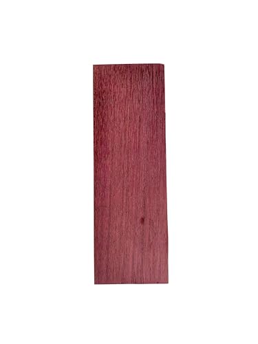 銘木 小割 端材 【パープルハート】 120×40×10mm slicewood 木片 工作 資材 DIY 木工 木材 サンプル材 模型 バイオレットウッド