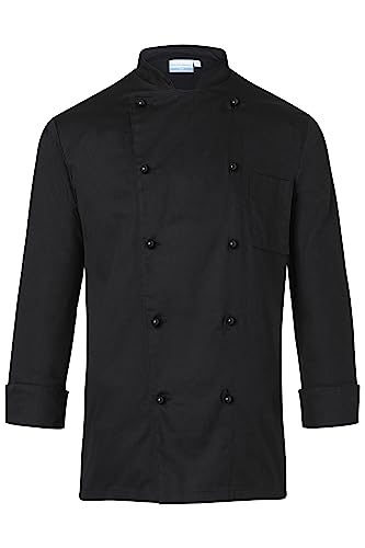 Karlowsky Kochjacke Basic schwarz - Größe 4XL