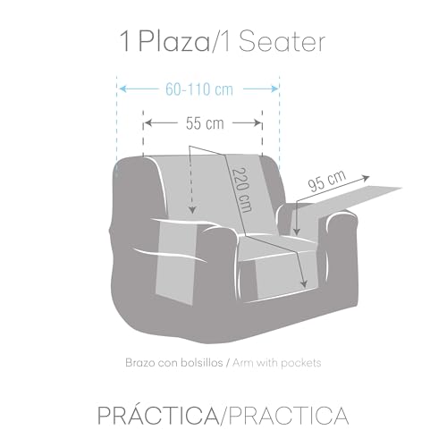 Housse de canapé Loira-Protect 1 place finition premium Phase 5
