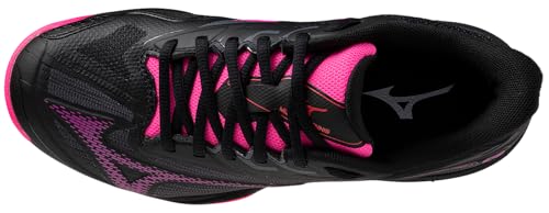Mizuno Wave Exceed Light 2 Ac feminino, Tetra preto e rosa, 37