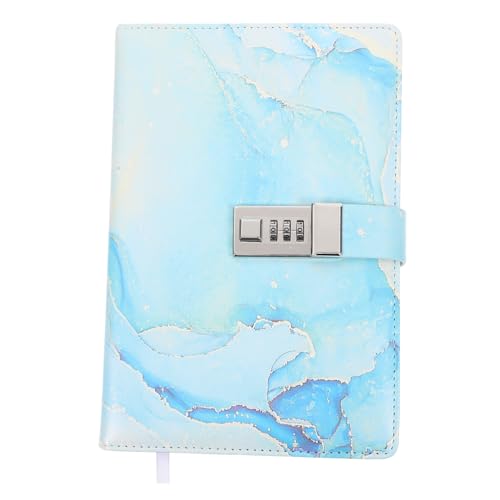 STOBOK Diario Con Candado Para Adultos Libreta De Contraseñas Protegido Papel y Versátil Organización