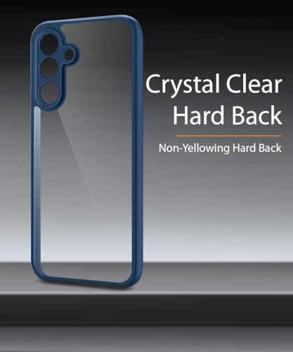 Image of WOW IMAGINE Shockproof Hybrid Back Cover for 1+ OnePlus Nord 4 5G | Hard Slim fit Back Case | PC & TPU | Clear Transparent Case - Blue