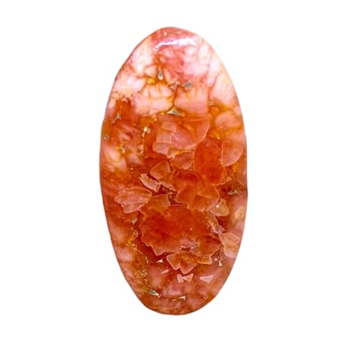 Gemme rhodochrosite naturelle de collection 40x20mm pour haute joaillerie