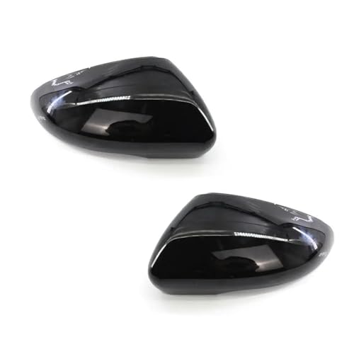 Coque rétroviseur Golf 6 MK6 noir brillant finition miroir haut de gamme 5K0857538