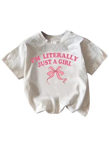 Image of WDIRARA Girl's Leopard Graphic T Shirt Crew Neck Short Sleeve Tee Shirts Cute Tops