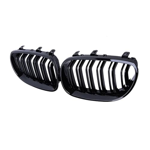 Parrilla de carreras de riñón negro brillante para BMW Serie 5 E60