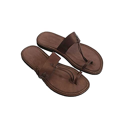 Sandales pour hommes et femmes noires en grande taille 39-48