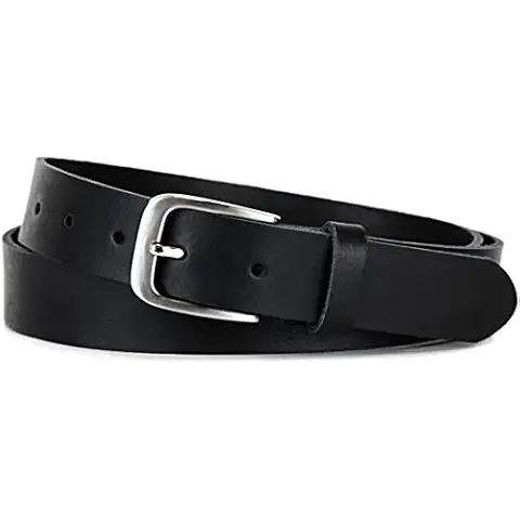Frentree® Ceinture en cuir noir Cover