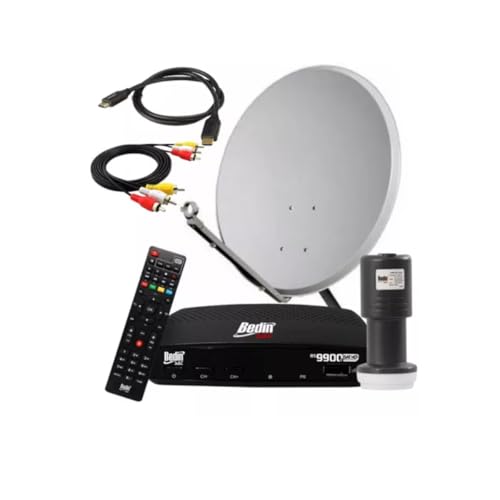 Kit Completo Receptor Bedin Sat Digital Full Hd Regional Bs9900s