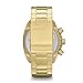Diesel Men's 54mm Overflow Quartz Stainless Steel Three-Hand Date Watch, Color: Gold (Model: DZ4299)