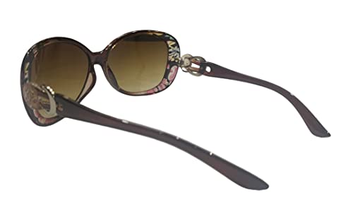 Image of Women Sunglasses Pack of 2, UV400 Protected Stylish Retro Square & Round Sun Glasses Combo, Medium