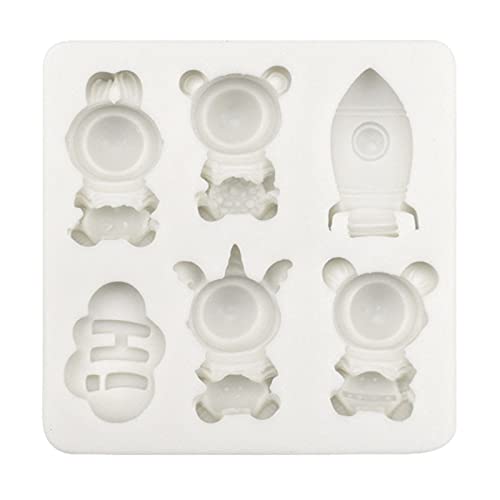 Stampo per biscotti a forma di astronauta per biscotti a forma di cartone animato, per compleanno, per biscotti