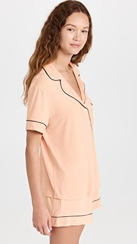 Image of Eberjey Gisele Rib Relaxed Short PJ Set