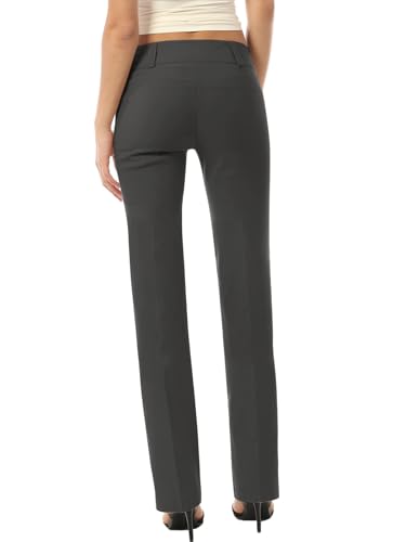 Image of Design by Olivia Women's Dress Pants Bootcut Work Slacks Stretch Office