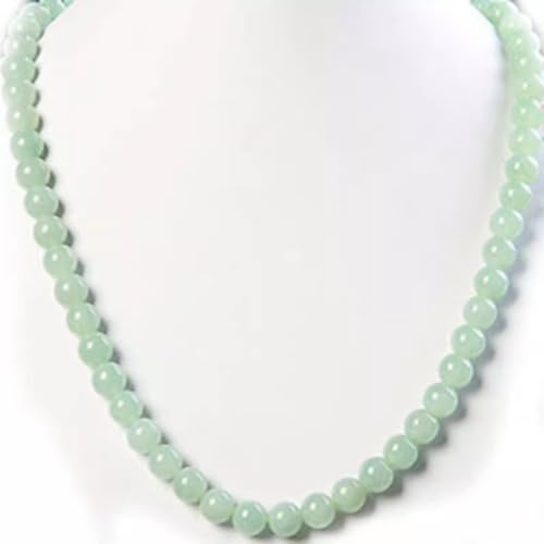 SGKOMN Collier Pendentif en Jade Vert Feng Shui Naturel pour Femmes, véritable Bracelet Multi-Cercles en jadéite de Yoga, Un ou Deux vêtements – vue 5