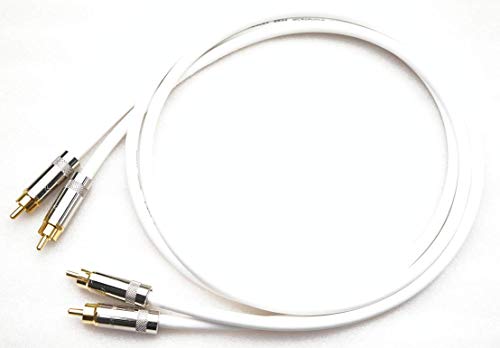 Amazon | MOGAMI (モガミ) 2534 RCA 2本ペアケーブル (シルバーボディ