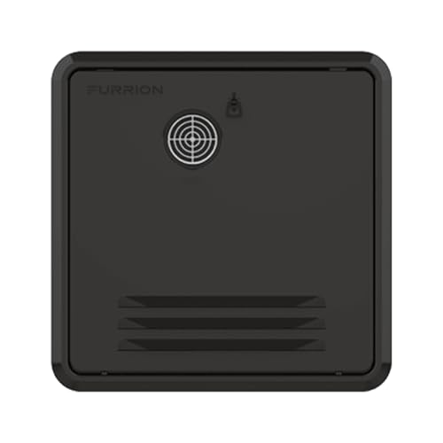 Image of 16.1 inch x 16.1 inch Black Retrofit Door for Tankless RV Water Heating System FWH09EA-BL-AM
