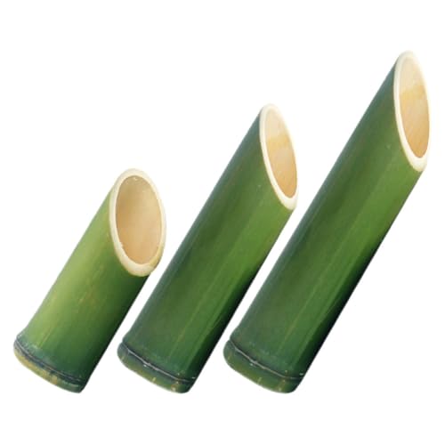 Vases en bambou vert parfaits pour sublimer l'art floral de mariage - 2