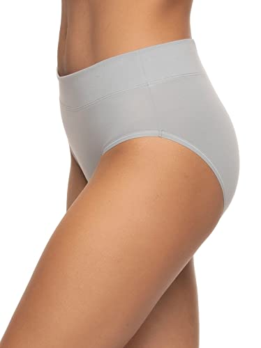Image of Felina Pima Cotton Hipster - Seamless Cotton Underwear for Women - Soft and Breathable Womens Underwear (Italian Garden, X-Large)