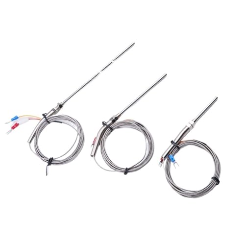 Thermocouple de type J 0-400°C sonde de température inox 100mm pour contrôle de chaleur