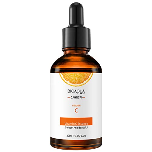 Bioaqua Cahnsai Vitamin C Hyaluronic Acid Moisturizing Shrink Pores Oil Balance Smooth Silky Face Essence 30Ml/ 1.06Fl.oz #TOP4