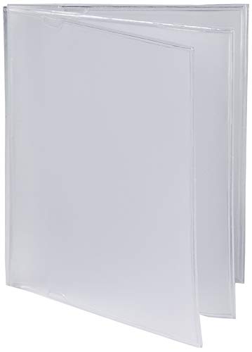 Big Skinny Plastic Photo Sleeve Insert for Tri-Fold Slim Wallet, Clear
