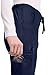 Dickies Women's Signature Mid Rise Drawstring Scrubs Cargo Pant, Navy, Medium