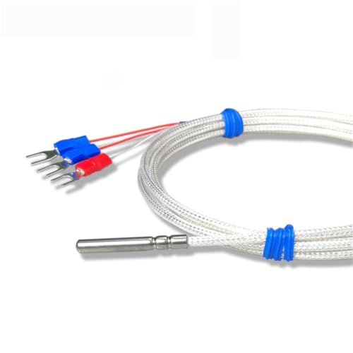 Evite fallos térmicos con el sensor PT100 de acero inoxidable y cable 3M 4