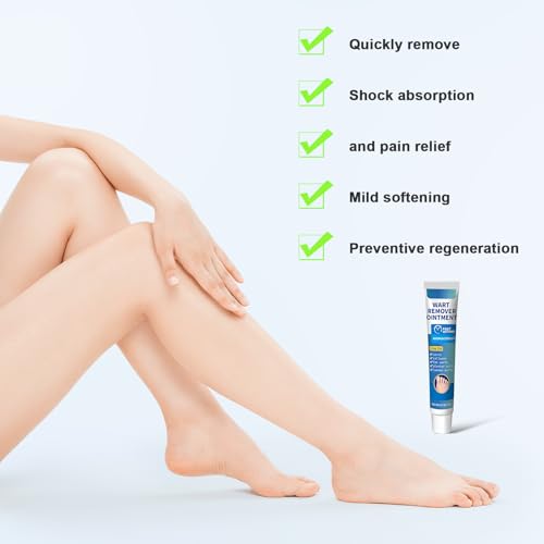 Wart Remover Ointment with 17% Salicylic Acid for Common, Flat, Plantar Warts and Corns (Blue) - Image 5