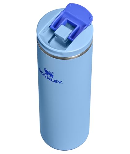 Image of STANLEY Transit FlipTop Mug | Leakproof Coffee Travel Cup | Vacuum Insulated Stainless Steel | Stays Hot or Cold for Hours | BPA-Free | 16 oz | Blue Sky