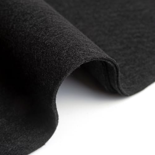 IPEA Tela de Fieltro Negro - Gran Retazo 190 x 100 cm - Made in