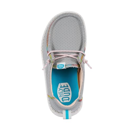 Image of Hey Dude Kids Wendy Perf Neoprene (Toddler) - Shoes for Kids - Fabric Upper - Memory Foam - Elastic Laces
