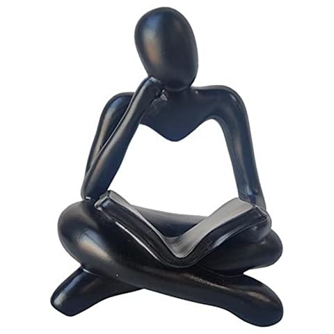 Baoblaze Abstract Thinker Resin Sculpture Cover