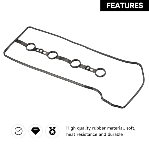 Image of Engine Valve Cover Gasket - Compatible for Toyota Corolla 2009-2010, Camry 2002-2009, RAV4 2001-2008, Highlander 2001-2007 for Scion xB 2008-2015 - Replace Part 11213-0H040