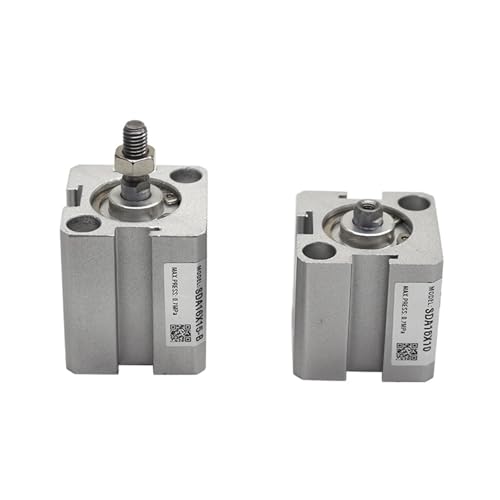 Cylindre pneumatique SDA100 course 25mm actionneur air comprimé SDA63 - 5