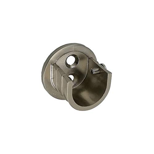 Barras de Cortina - Soporte Lateral Acero INOX Diametro 20 Mm Cover