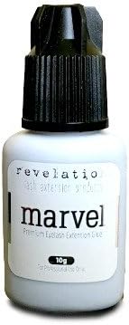 No Tears/Burn, Marvel Eyelash Extension Glue- 10g by Revelation. For those with chemical Sensitivity. Eyelash Extension Adhesive!
