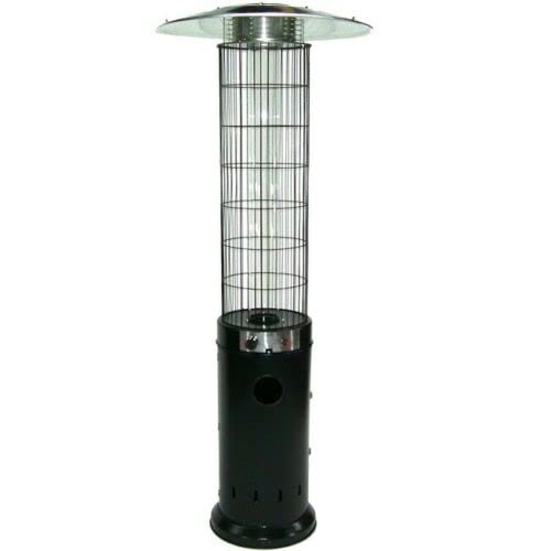 Gasheizer XXL Feuersäule Terrassenheizer 56706 Gas-Heizstrahler 13kw Heizpilz AWZ